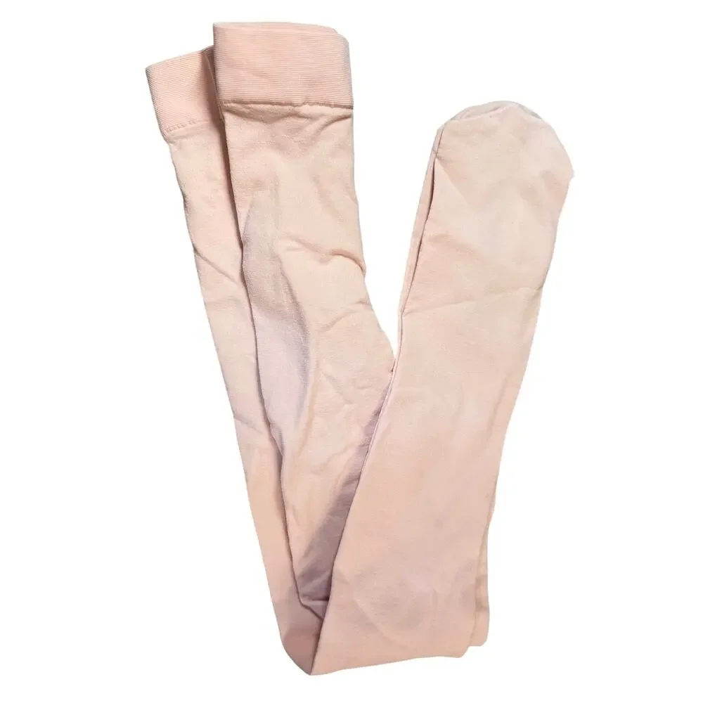Capezio Ultra Soft Transition Dance Tights SZ 8–12 Blush Pink Convertible Foot